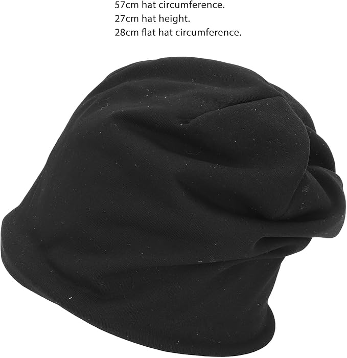 EMF Beanie Radiation Hat EMF Blocker Beanie EMF Shielding Beanie for Men and Women (Black)
