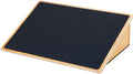 StrongTek Slant Board for Squats & Knee Training, Heavy-Duty Incline Board with Non-Slip Surface, Fixed 25° Wooden Stretch Board, 1000 Lbs Capacity