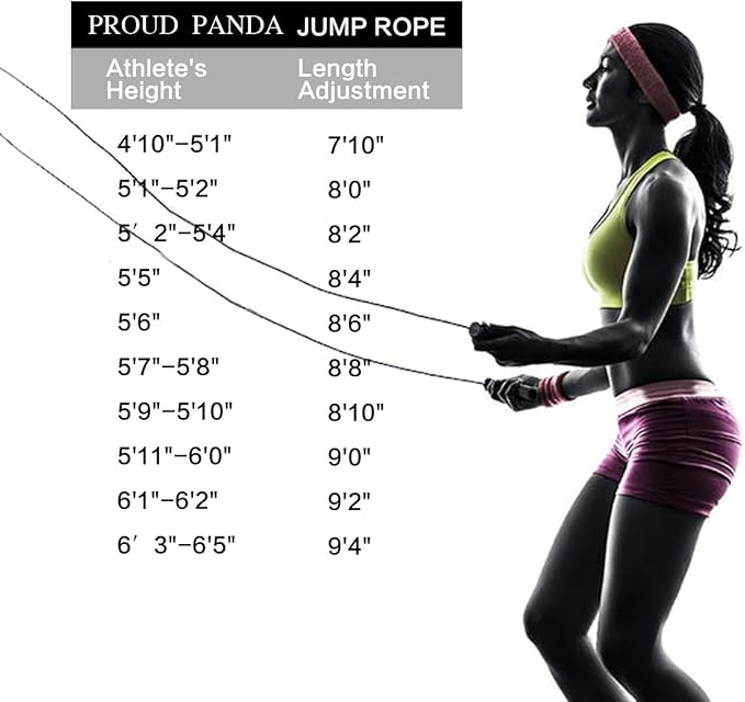 Weighted Jump Rope Workout-1LB Professional Skipping Rope with Adjustable Length and Silicone Comfortable Grips,Heavy Jumpropes Adults Fitness Women Men,Cardio Boxing Endurance Training Exercise