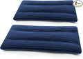 Mini Microwave Heating Pad - 2 Pack, Moist Heat Pack Pillow Warm Compress for Neck, Shoulders, Knee, Wrist, Abdomen (Dark Blue)