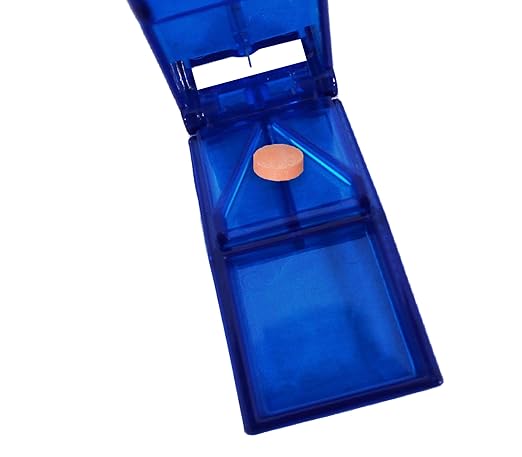 Rehabilitation Advantage Pill Organizer, V-Grip Splitter and Tablet Cutter