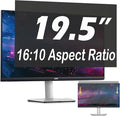 19.5 Inch Privacy Screen for Computer Monitor, 16:10 Anti-Spy Filter for Laptop & PC Display, Blue Light Blocking Anti-Glare Reversible Protector Film, Easy Slide-Mount Installation (19.5 Inch Widescreen(16:10))