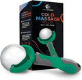 PRIME Fitness Cold Massage Roller Ball | Cold Therapy | Ice Roller Ball with Handle | cryo Stick | Relieve Muscle Pain (Green)
