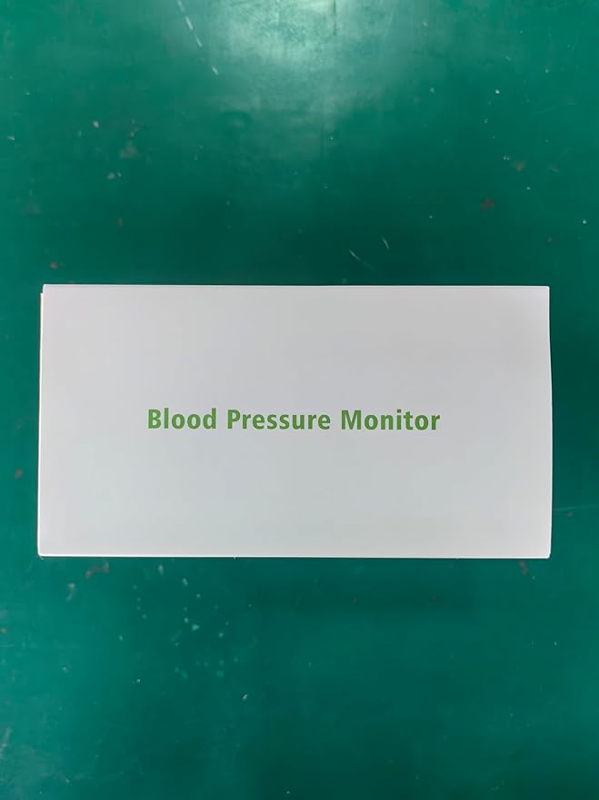 Blood Pressure Monitor Automatic Blood Pressure Machine with Large Display-Upper Arm Blood Pressure Monitors For Home Use Accurate BP Monitor Machine Adjustable Cuff 9"-17"/Easy to Read/2 Power Supply