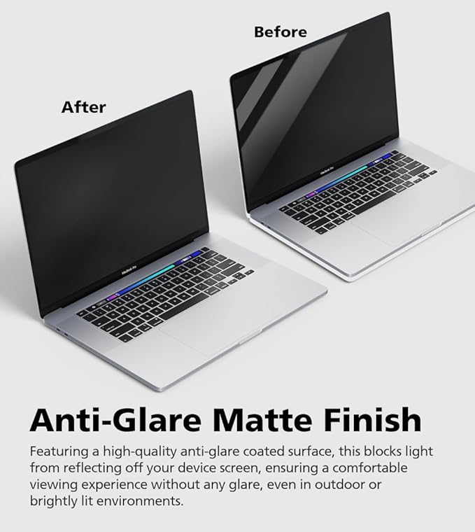 2-PACK 14 Inch DIAGONAL 16:9 Computer Blue Light Blocking Screen Protector for Portable Monitor and Laptop - Eye Protection | Anti-UV | Anti-Glare