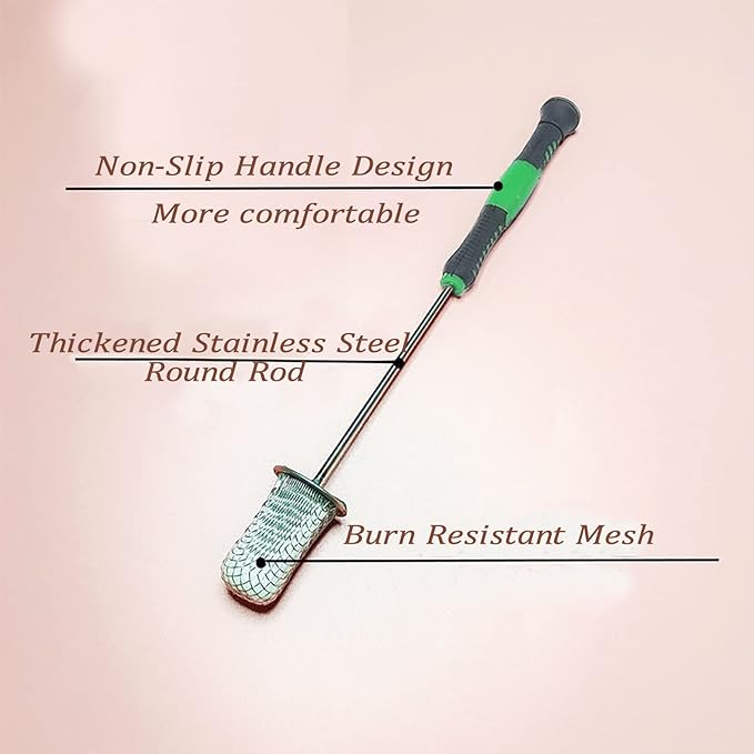 Vacuum Cupping Fire Rod, Glass Cupping Ignition Rod, Fire Cupping Stick, Traditional Fire Wand with Cotton Rod Vacuum Cupping Supplies for Massage Back Pain Relief