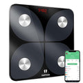 Body Fat Scale, Smart Bathroom Weight Scale, BMI Body Composition Monitor, High Precision Health Analyzer with Smartphone App for Fitness Tracking 400 lbs/180 kg