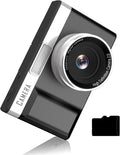 Kids Digital Camera with 180° Flip Screen, 32GB Memory Card Digital Cameras,1080P HD Point and Shoot Digital Cameras, Built in Educational Games,Ideal Gifts for Kids Boys Girls(Black)