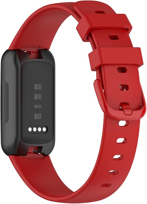 (4 Pack) Bands Straps Intended for Fitbit Inspire 3 Health & Fitness Tracker, Colorful Comfortable Flexible Silicone Band Rubber Strap Wristbands Sports Accessories for Inspire 3
