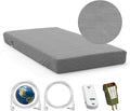 Grounding Fitted Sheet Kit Queen Size 15" Deep Pocket Earthing Fitted Bottom Sheet + Earthing Product Tester + U.S. Outlet Checker