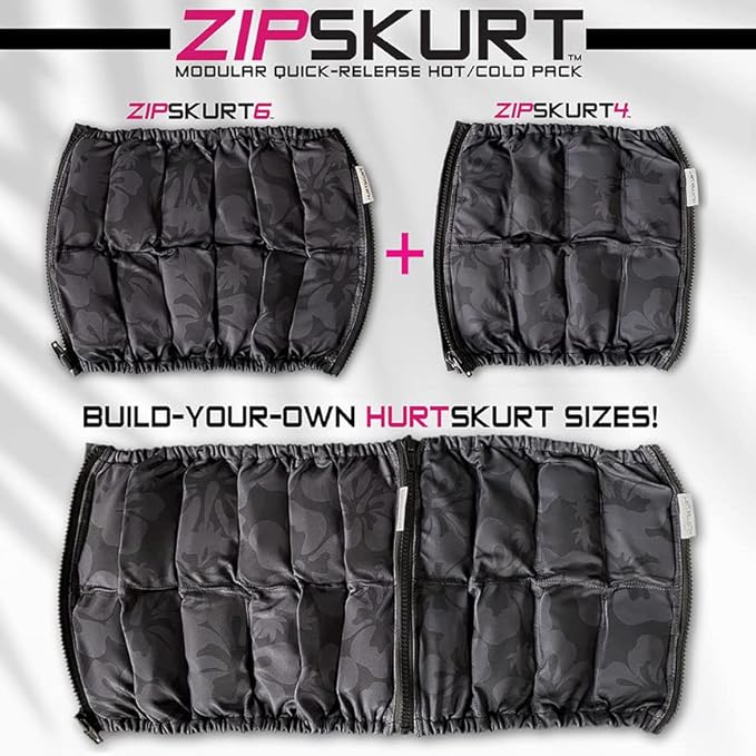 ZipSkurt4™ Premium Arm Ice Pack – Easy On/Off Modular Ice Therapy Wrap, Quick-Release Zipper, Machine Washable Adjustable Compression Sleeve for Sports, Fitness & Everyday Use