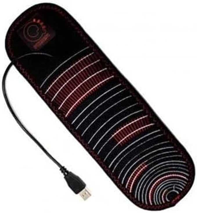 Infrared Wrist Wrap Cordless Heating Pad by Qfiber – Wrist wrap for Carpel Tunnel Syndrome, Heating Pad – Wall Adaptor and USB Included