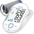 Beurer BM55 Blood Pressure Machine – XL Backlit Display, Arrhythmia Alarm, Portable Storage Kit, 2 Users, Automatic Blood Pressure Cuff, Resting Indicator – Blood Pressure Monitor Batteries Included