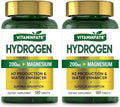 Hydrogen Water Tablets with Magnesium & Electrolytes, 240 Tablets | H2 Molecular Hydrogen Supplement to Support Energy, Brain Health, Metabolism & Healthy Aging