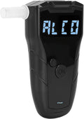 Rechargeable Breathalyzer with Auto Flow detect & auto Cleaning Feature, 200 Memories and Big View Area Display Visible at Night