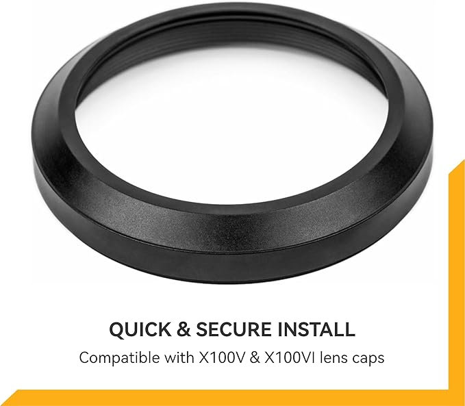 NiSi NC UV Filter for FUJI FUJIFILM X100VI / X100V / X100F / X100T / X100S / X100 - 49mm Lens Protector Camera Filter (Black)