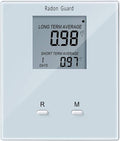 Home Radon Detector, Portable Radon Meter, Elifecity Long and Short Term Home Radon Monitor, Battery-Powered, Easy-to-Use