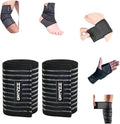 ONTYZZ Adjustable Calf Compression Bandage Support Knee Wraps Elastic Sports Knee Bands for Ankle Elbow Wrist Replacement