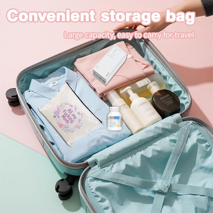 Funny Patient Medical Bag Gift Small Travel Drug Organizer Camping Medicine Bag Pouch Doctor Nurse Technician Pharmacy Gag Gift Practitioner Novelty Gifts for Physician Pharmacist Makeup Cosmetic Bags