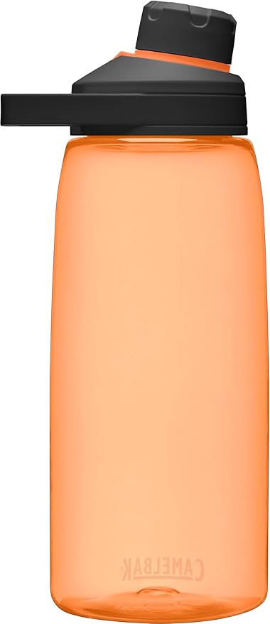 CamelBak Chute Mag BPA Free Water Bottle with Tritan Renew - Magnetic Cap Stows While Drinking, 32oz, Desert Sunrise