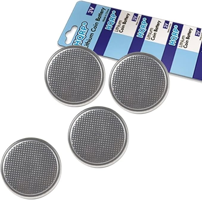HQRP 4-Pack Lithium Battery Compatible with Accu-Chek Guide Blood Glucose Monitoring System, Sugar Monitor Meter