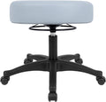 TAKE UR SEAT® All-Purpose Stools with Adjustable Seat and Easy Clean Performance Fabrics for Cleanroom Lab Medical Office Classroom Shop Garage Spa Massage Tattoo (17" Gray)