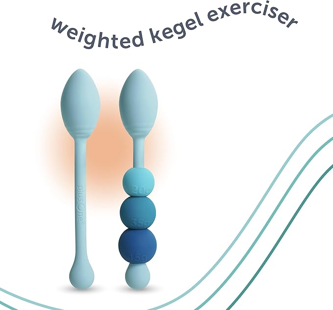plusOne Kegel Trainer, Pelvic Floor Exercises