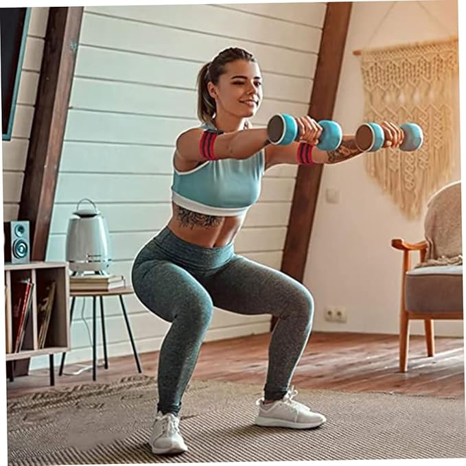 Blood Flow Restriction Bands Adjustable Occlusion Bands Portable Fabric Resistance Bands 4PCS Red Summer Sports Accessories