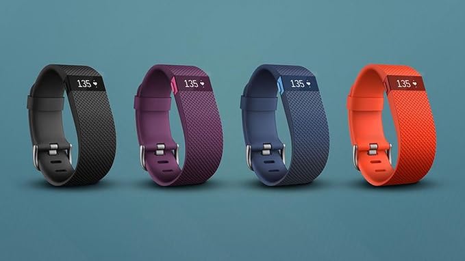 Fitbit Charge HR Activity + Heart Rate + Sleep Wristband, Small, Black