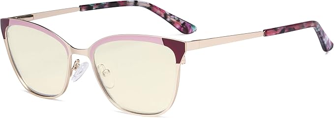 Eyekepper Ladies Butterfly Design Blue Light Glasses - Computer Screen Eyegalsses Women