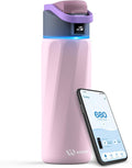BOOST Smart Water Bottle that Reminds You to Drink, 24oz BPA-Free Stainless Steel Vacuum Insulated, Wide Mouth Water Tracker Bottle with APP for School, Gym, Office, Ideal for Mother's Day