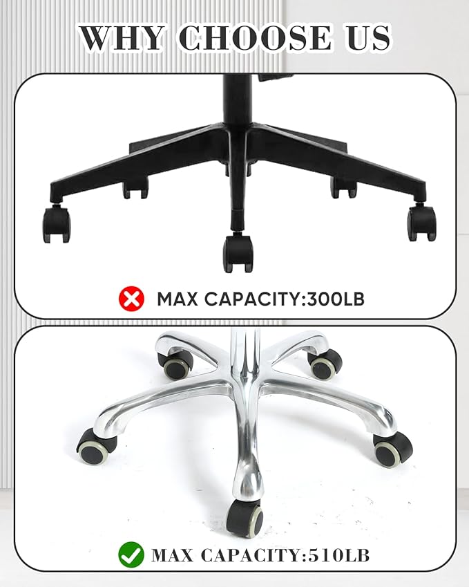 Conforms to ergonomics, with a Saddle Stool That can be Tilted and a Rotating Stool with Hydraulic Lifting Height Adjustment, Suitable for Office, White