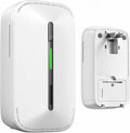 SITERWELL Plug in Carbon Monoxide Detector 10 Year Battery, CO Alarm Detector with Electrochemical Sensor and Sound Warning, AC Powered Portable Carbon Monoxide Detector for Home Office Travel,1-Pack