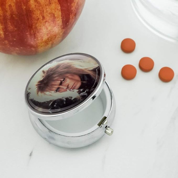 Labyrinth Goblin King Crystal Ball David Bowie Jareth Pill Case Trinket Gift Box