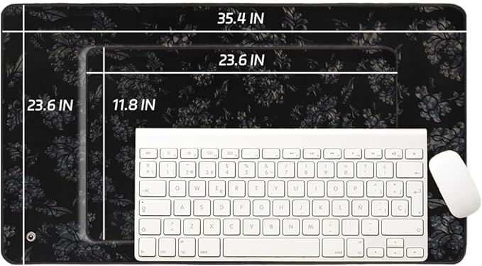 Grounding Mat 11.8x23.6 Inch Grounding Mats Universal Earth Connected Pad Grounded Feet,Desk,Laptop Mat,Pet Pad