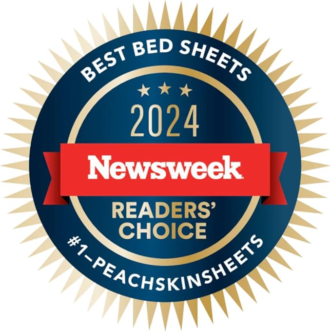 PeachSkinSheets Cooling Bed Sheets for Hot Sleepers - Ultra-Soft Breathable Luxury Microfiber Sheet Set, Moisture-Wicking, Deep Pocket, Oeko-TEX® (California King Size, Harvest Gold)