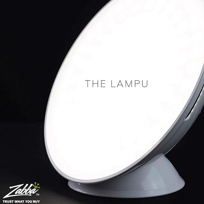 Circadian Optics Lampu Light Therapy Desk Lamp | As Seen On Shark Tank | 10,000 LUX UV-Free Full-Spectrum LEDs | Powerful & Large Light Panel | Sunlight Lamp for Seasonal Blues, Focus, Energy & Sleep