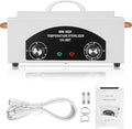 High Temperature Sterilizer Autoclave Machine 110V 300W Nail Tool Sterilizer Dry Heat Sterilizer Dental Tool Sterilizer esterilizador de manicura 1.5L Salon Equipment for Metal Tools with Handle