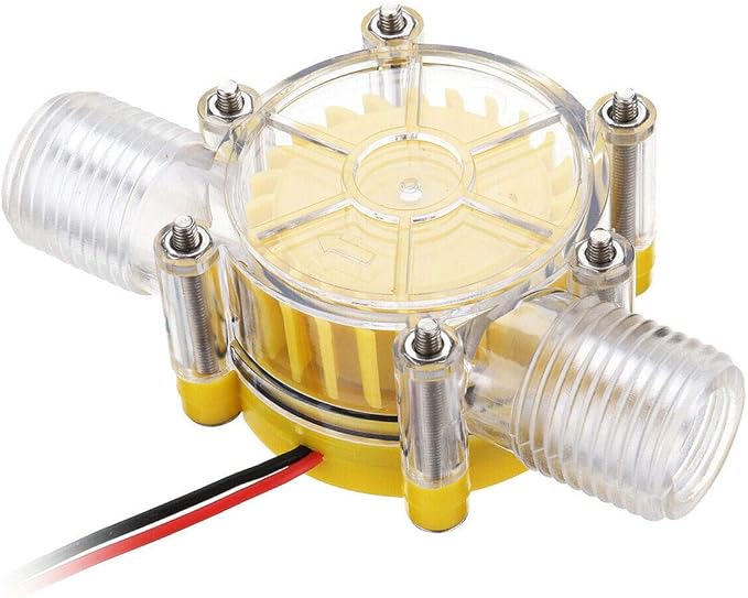 Hydroelectric Micro Hydro Generator 1/2 Inch Portable Water Flow Generator Charger 10W 12V