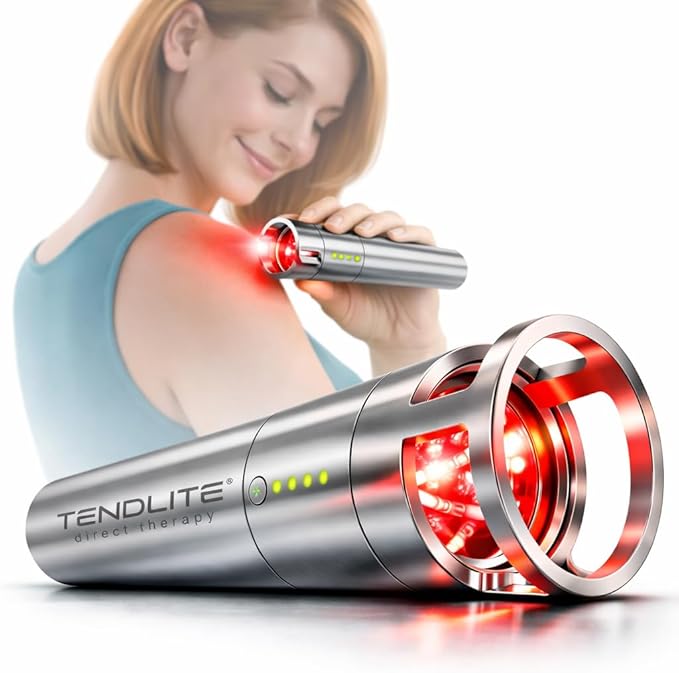 Tendlite® Pro DEEP RED/Infrared Light Therapy Device – 660nm + 850nm LED for Muscle & Joint Comfort, Daily Recovery Support, Portable At-Home Use