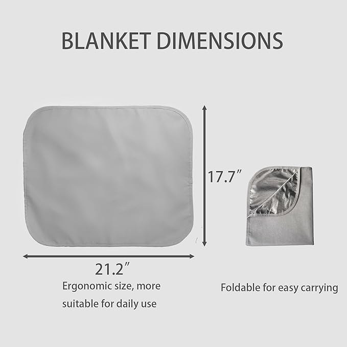 Faraday Blanket, Protection Cotton Blanket, for Cell Phone,Tablet,Laptop- Protection Against Direct Contact from 5G Signal,WiFi,Bluetooth,EMF,RF