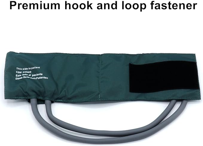 NIBP Cuff with BP18 Connectors for Infant, 10-19 cm Reusable Dual Tube Nylon Replacement BP Cuff with Inner Airbag for Blood Pressure Monitor Machine