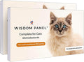 Wisdom Panel Complete: Comprehensive Cat DNA Test kit for 45 Health Genetic Health Conditions, 70+ Breeds and populations, 25+ Traits, Blood Type - Pack of 2