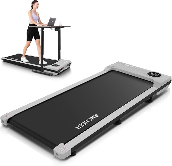 Walking Pad Treadmill, Funmily 2.5hp Under Desk Treadmill for Home/Office, 2026 Upgrade 3-in-1 Portable Treadmills with App, Remote Control, LED Display, 300 Lb Capacity