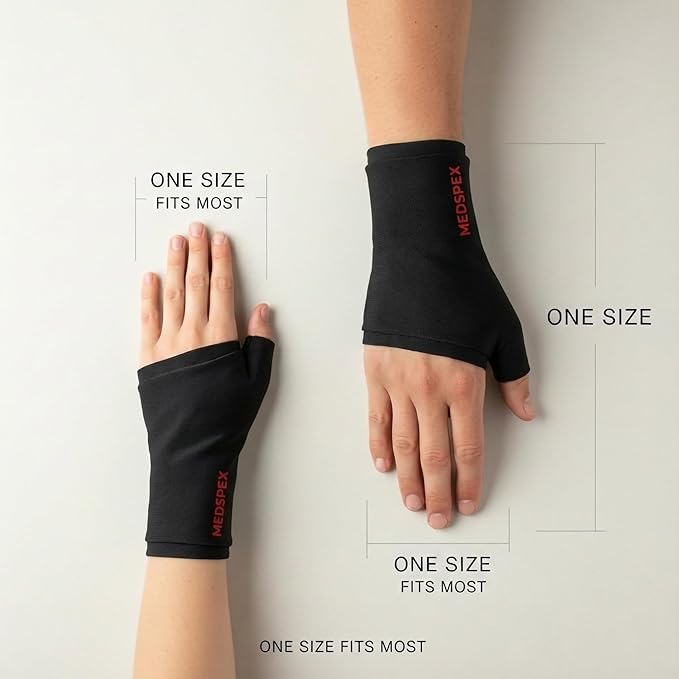 Wrist and Thumb Sleeve [One Size] Hot/Cold Wrap for Ice Pack |Fit for Either Hand Hot & Cold Therapy |Reusable Gel Glove for Injuries, Carpal Tunnel, Arthritis |Healthcare Hot & Cold Therapies
