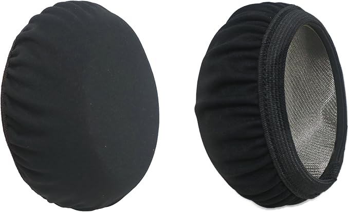 RadiArmor RF Blocking Headset Covers – Shielding for On-Ear Wireless Headsets, Headphones – Reduces RF Exposure Between 90-98% – Fits Most On-Ear Headsets (Black, Medium)