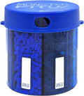 XL Supplement Pill Dispenser Bottle, 7 Compartment, Labels, Easy Open, Anti-Mixing, UV Protected Organizer, Extra Large Monthly Vitamin, Monster Fit Medication Holder (Cobalt Blue, Large)