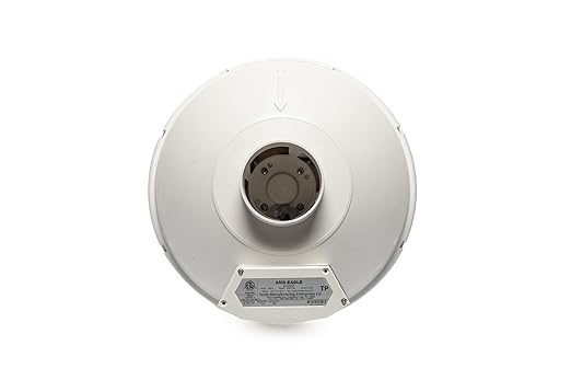Festa AMG Eagle Radon Fan - Quiet and Energy Efficient 241 CFM Radon Mitigation System Inline Fan - 3" Electric Waterproof Inline Duct - Made with Sturdy Glass Reinforced Poly-Resin – White