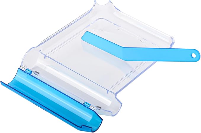 Medarchitect Right Hand Pill Counting Tray with Spatula (Clear - L Shape)
