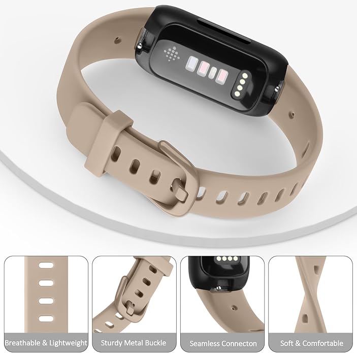 AK Band Compatible with Fitbit Inspire 3 Bands for Women Men, Adjustable Replacement Sport Wristbands Straps for Fitbit Inspire 3 Fitness Tracker